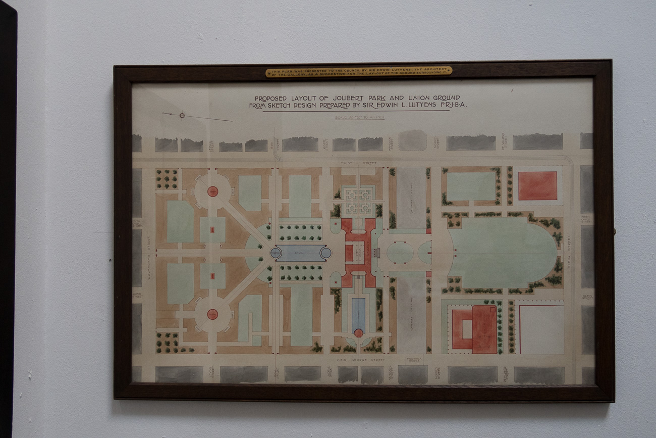 Johannesburg Art Gallery and Joubert Park Plan Photographed by Mark